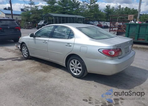 2003 Lexus Es 300 from USA, damaged, VIN JTHBF30G230148370